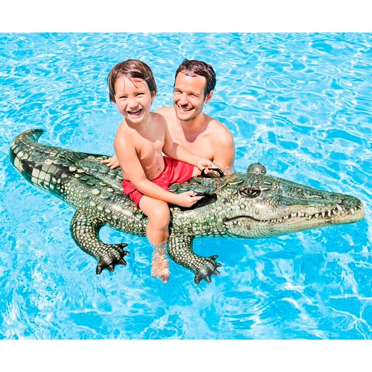 INTEX® Realistic Gator Ride-On