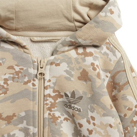 adidas Originals Clay Brown / Multi Color Full Zip Hoodie Set 2