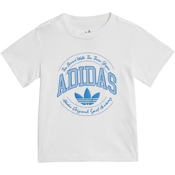 adidas Originals White/Night Indigo Shorts Tee Set 3