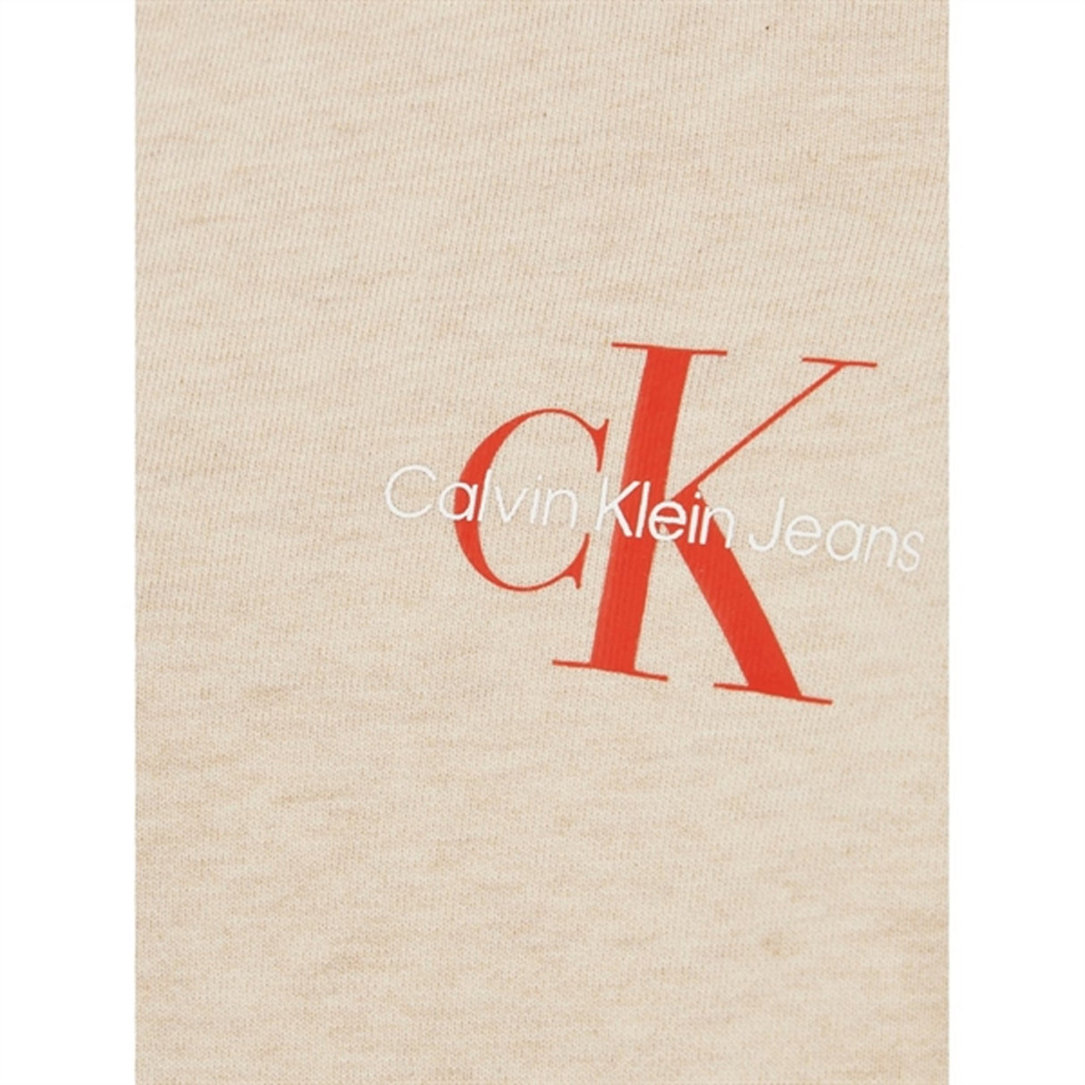 Calvin Klein Monogram Small Sweatsuit Heather Beige 2