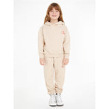 Calvin Klein Monogram Small Sweatsuit Heather Beige 5