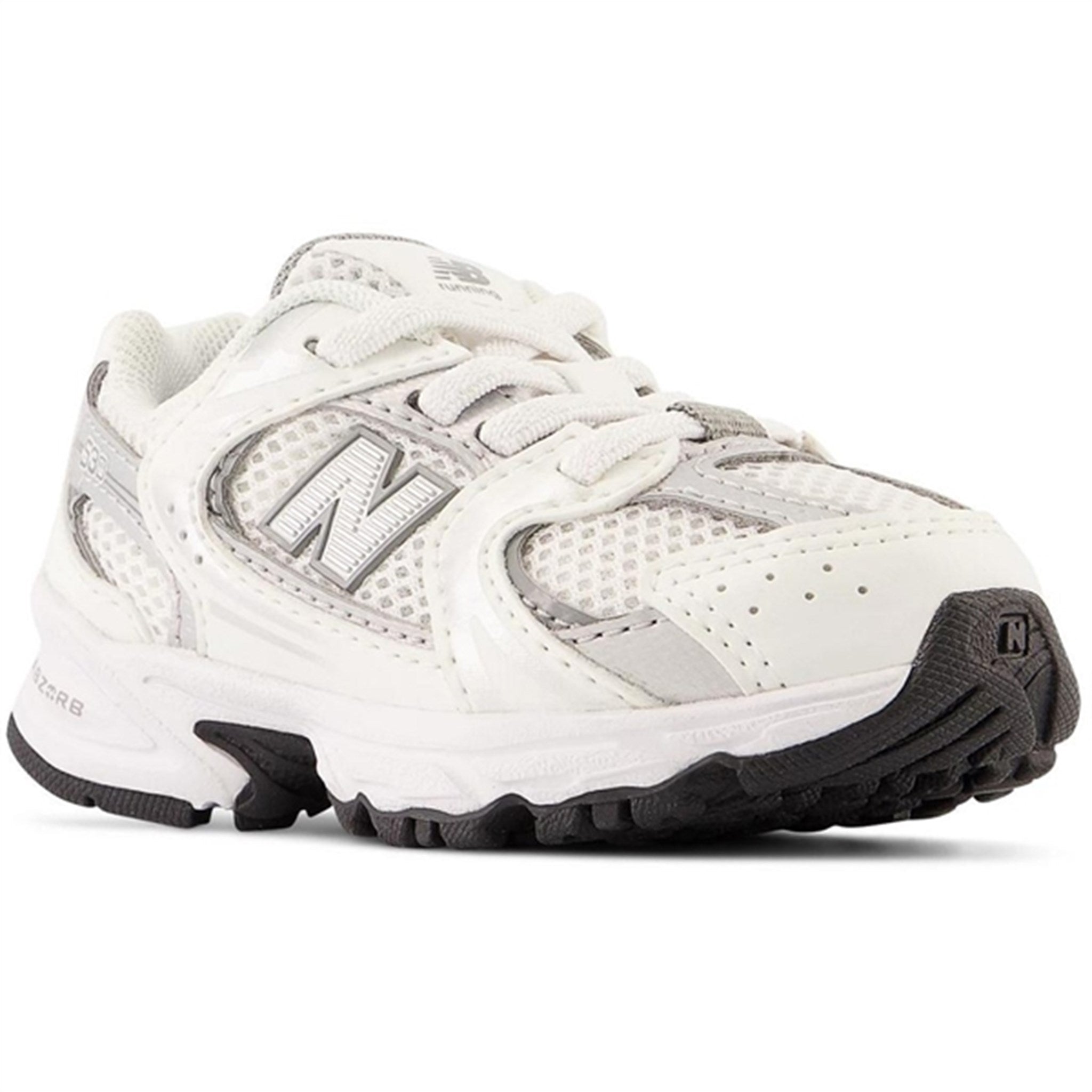 New Balance 530 Kids Bungee Lace Infant White 2