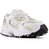 New Balance 530 Kids Bungee Lace Sneakers White