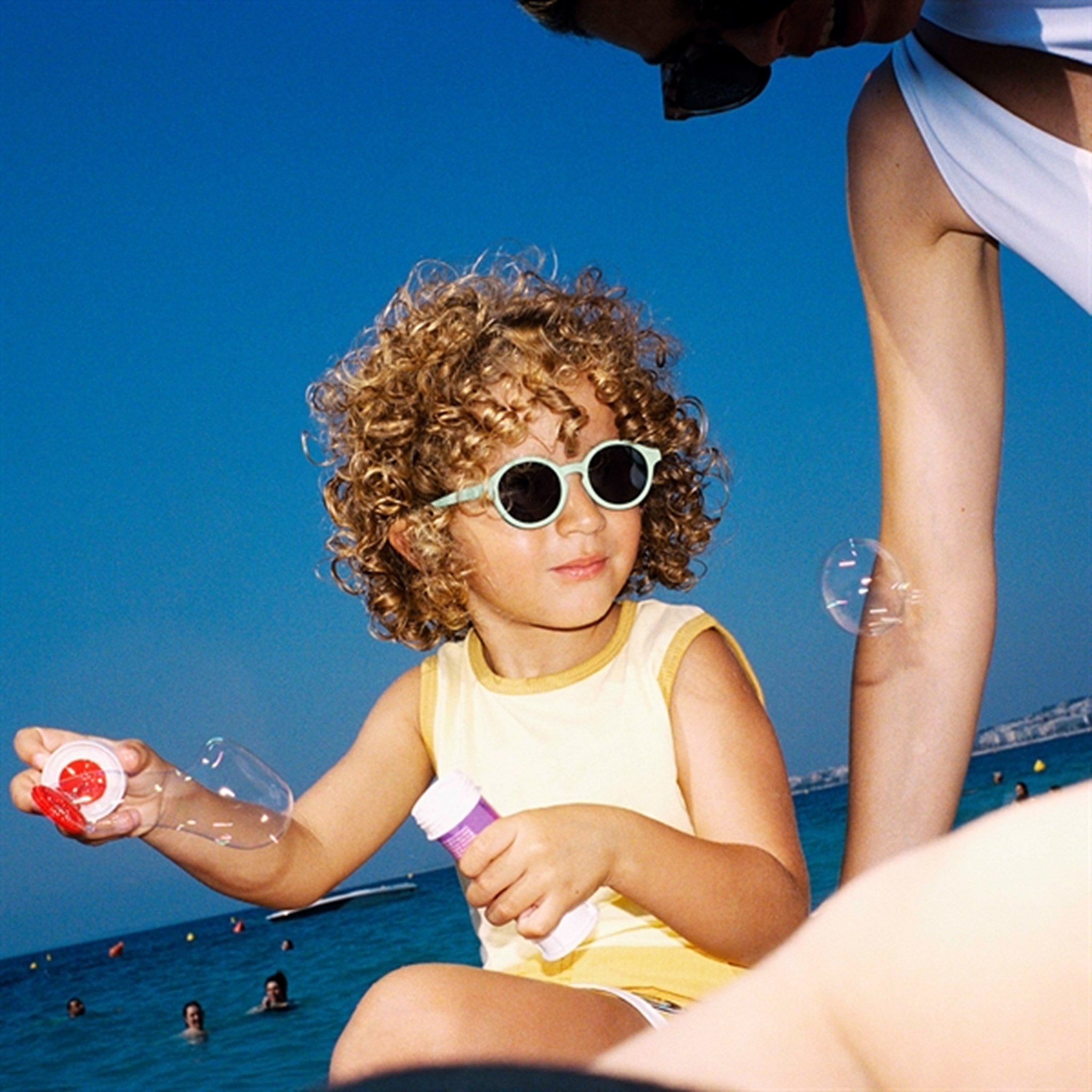 Izipizi Kids+ Sunglasses Aqua Green 5