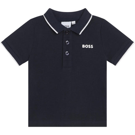Hugo Boss Baby Short Sleeve Polo Navy