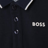 Hugo Boss Baby Short Sleeve Polo Navy 3
