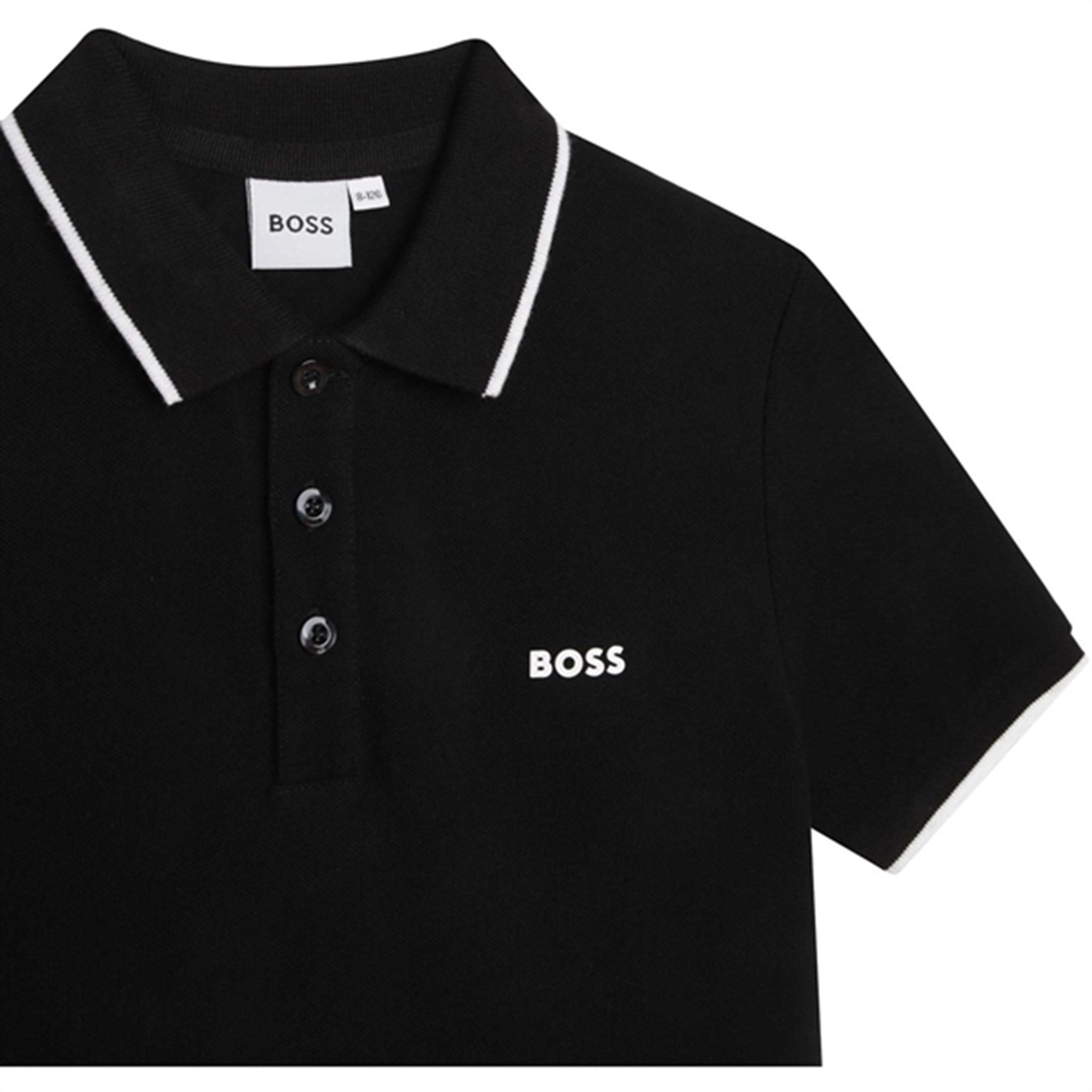 Hugo Boss Short Sleeve Polo Black 3