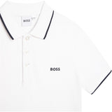 Hugo Boss Short Sleeve Polo White 3