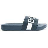 Hugo Boss Aqua Slides Navy