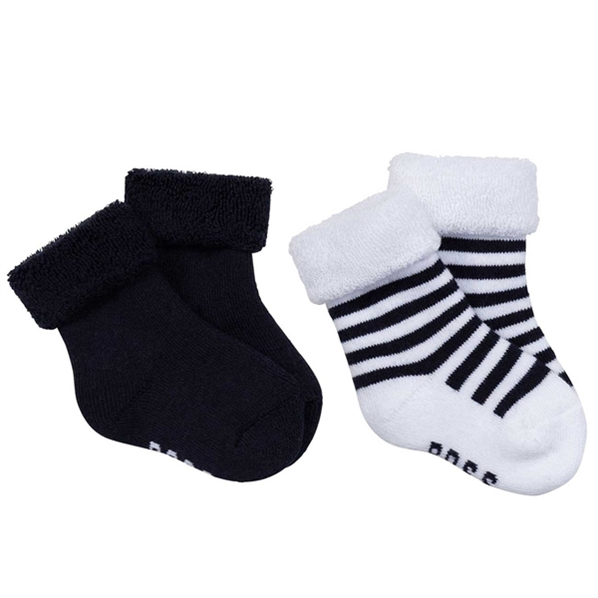 Hugo Boss Socks 2-Pack Baby Navy/White