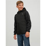 Jack & Jones Junior Black Multi Quilted Transitional Jacket Noos 6