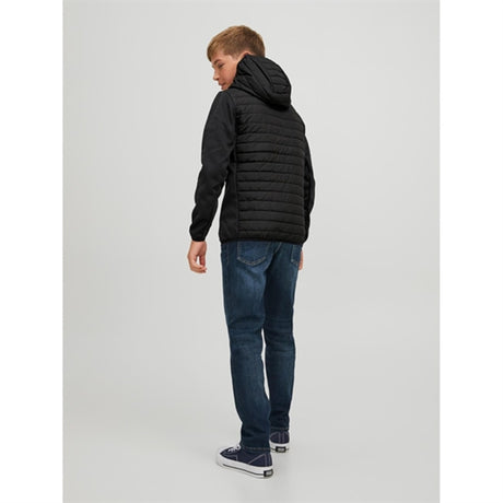 Jack & Jones Junior Black Multi Quilted Transitional Jacket Noos 2