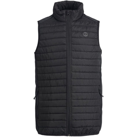Jack & Jones Junior Black Multi Quilted Vest Noos