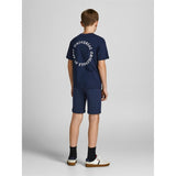 Jack & Jones Junior Navy Blazer Basic Sweat Shorts 3