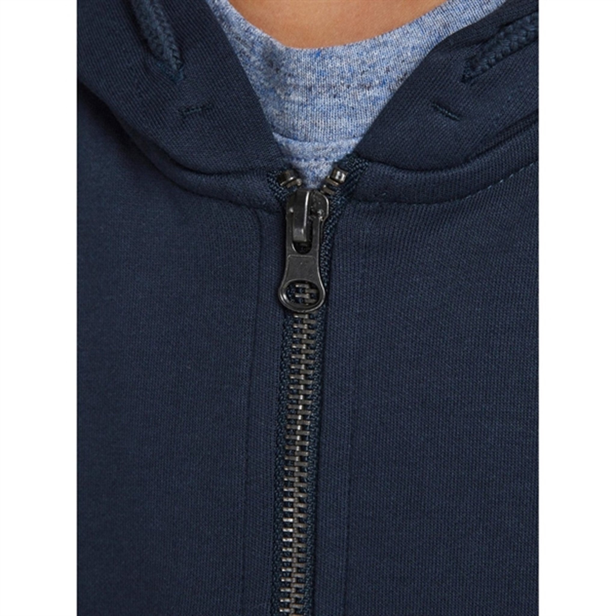 Jack & Jones Junior Navy Blazer Basic Sweatshirt with Zipper Noos 6