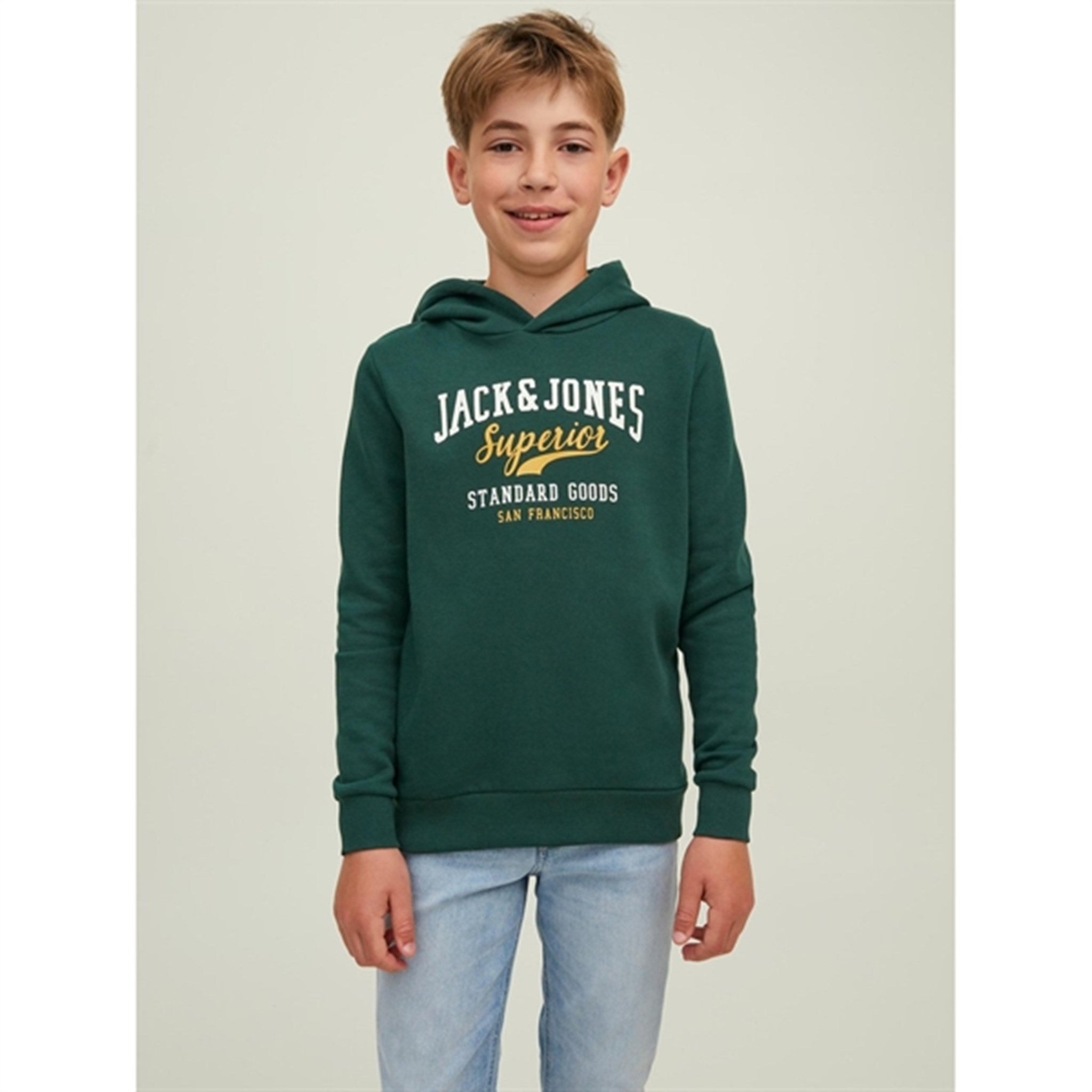 Jack & Jones Junior Pine Grove Logo Sweat Hoodie Noos 3