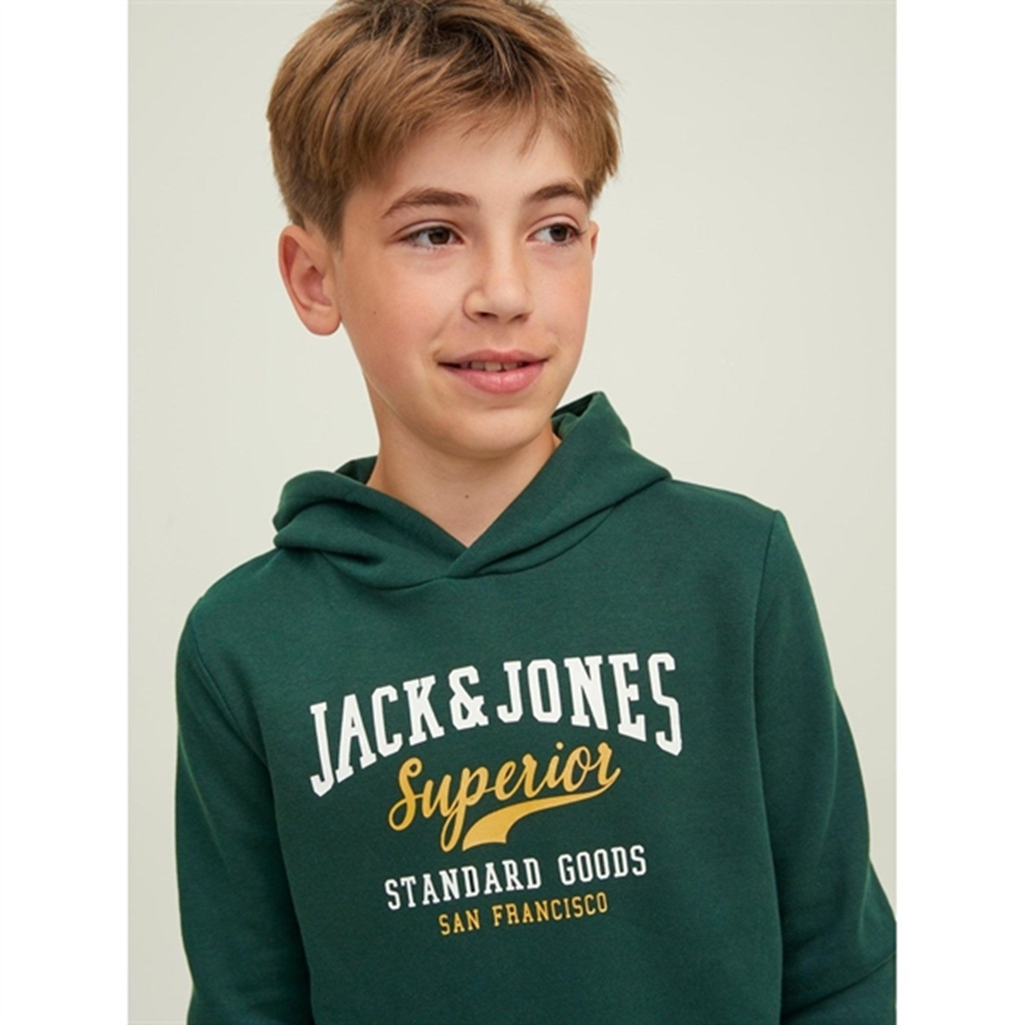 Jack & Jones Junior Pine Grove Logo Sweat Hoodie Noos 2