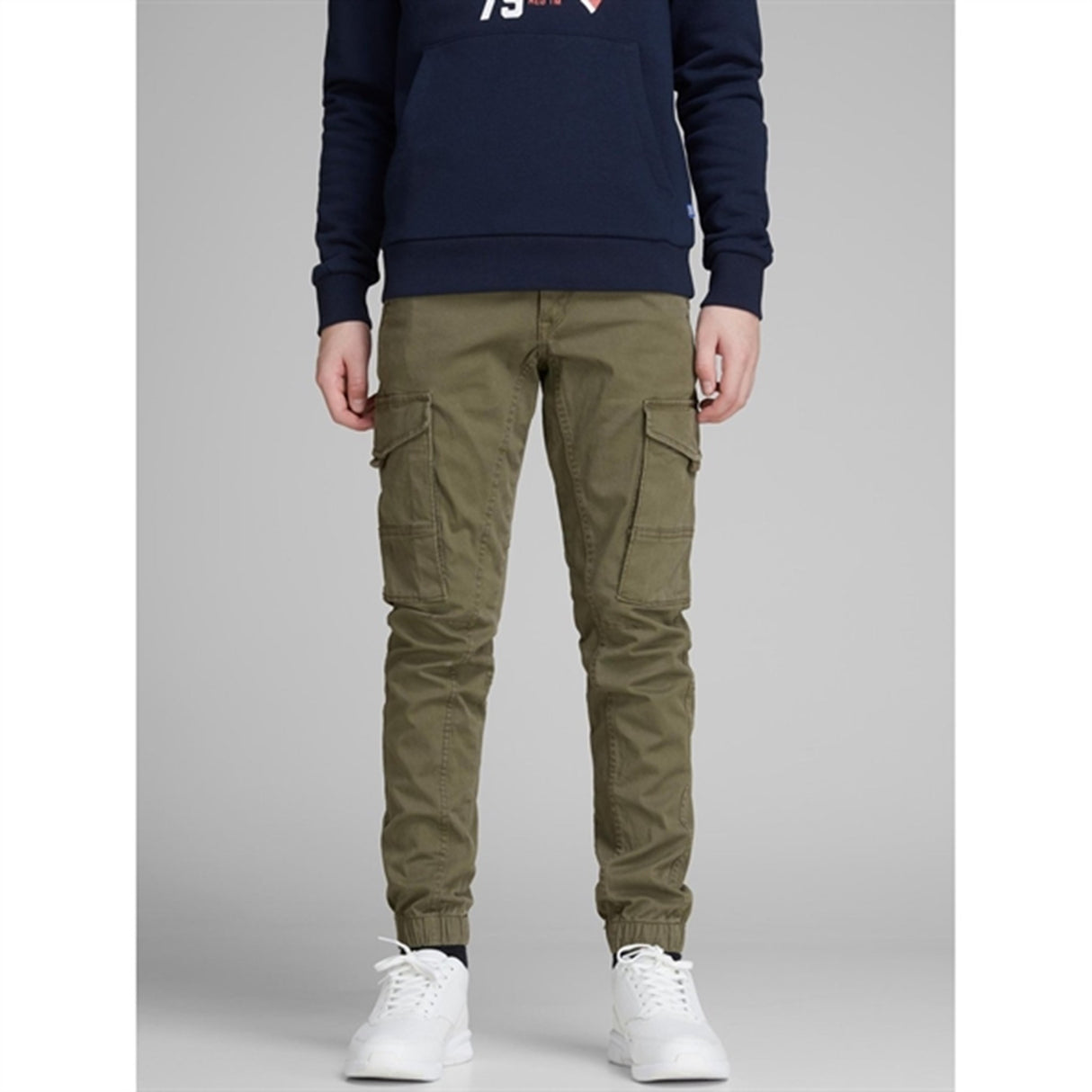 Jack & Jones Junior Olive Night Paul Flake Pants 542 Noos