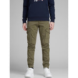 Jack & Jones Junior Olive Night Paul Flake Pants 542 Noos