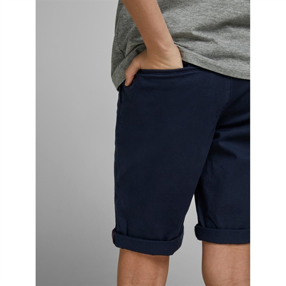 Jack & Jones Junior Navy Blazer Bowie Solid Shorts 7