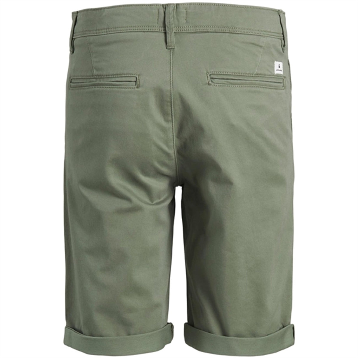 Jack & Jones Junior Deep Lichen Green Bowie Solid Shorts 8