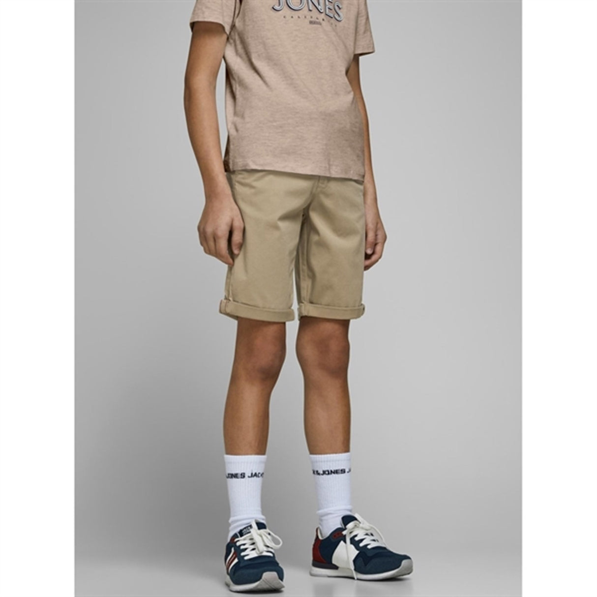 Jack & Jones Junior Oxford Tan Bowie Solid Shorts 2