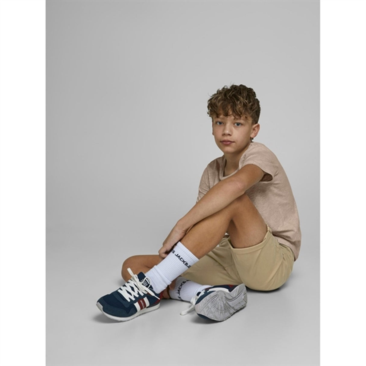 Jack & Jones Junior Oxford Tan Bowie Solid Shorts 5