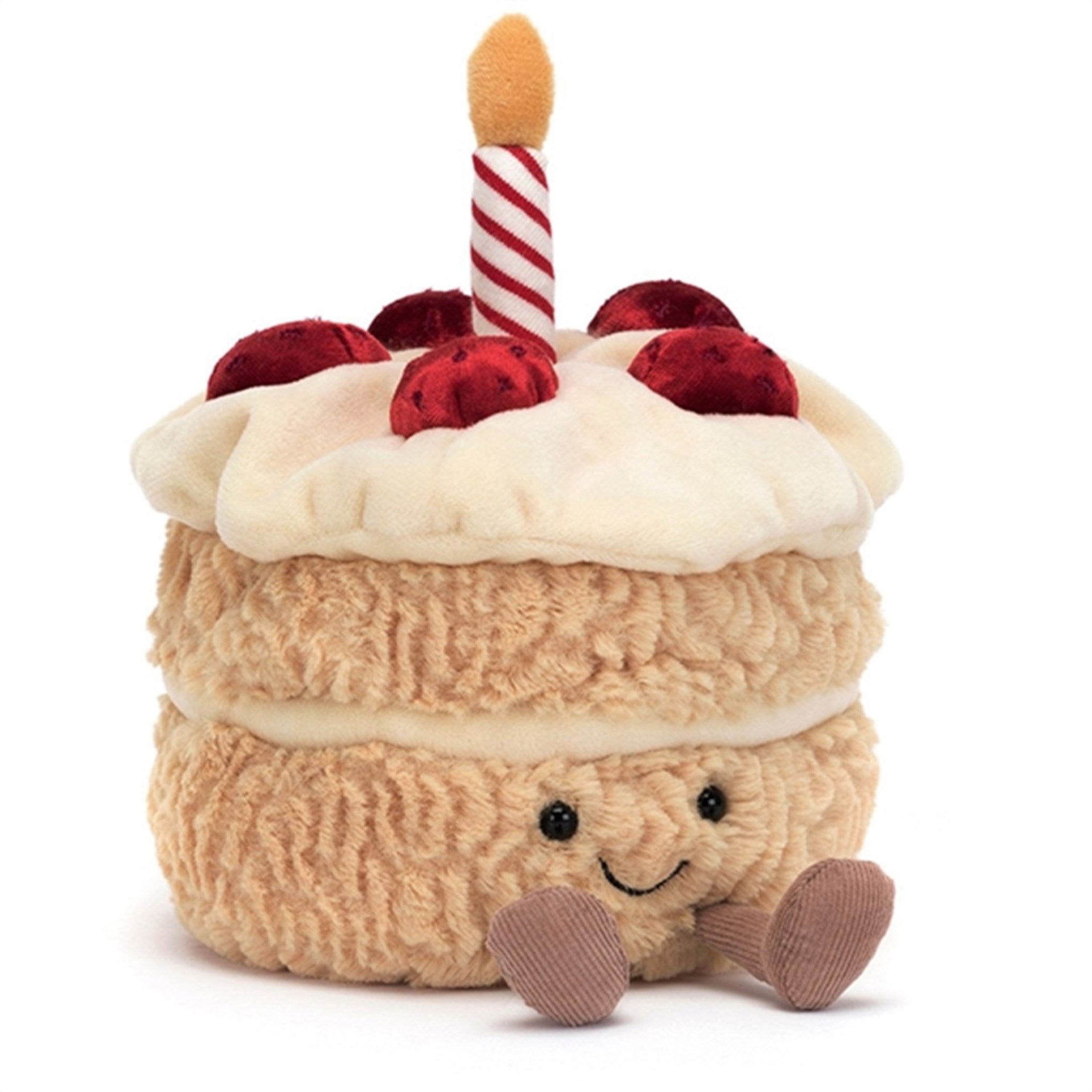  Amuseables ケーキ型ぬいぐるみ Amuseable Hotdog 11 cm - Jellycat → Luksusbaby.com