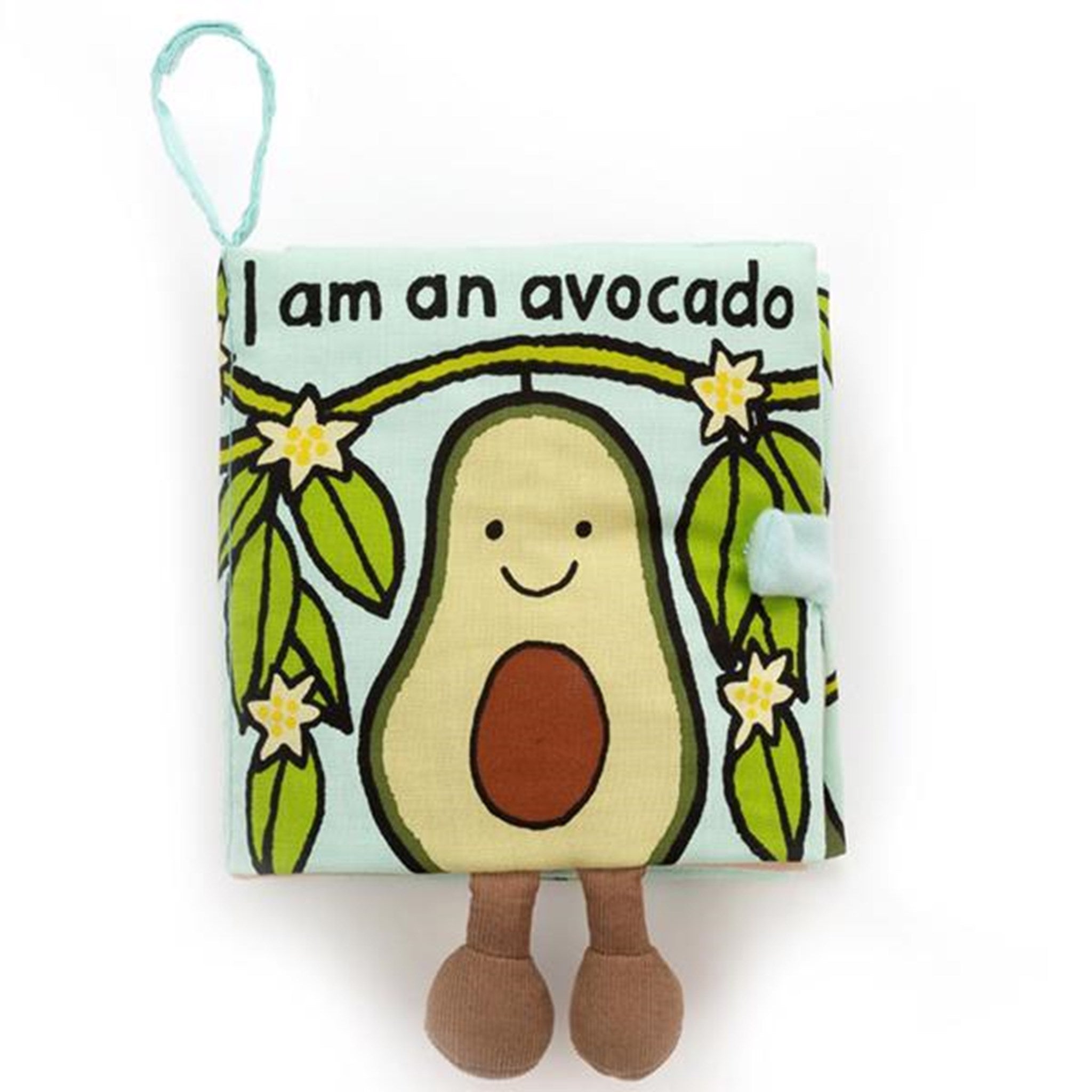 Jellycat Fabric Book Avocado