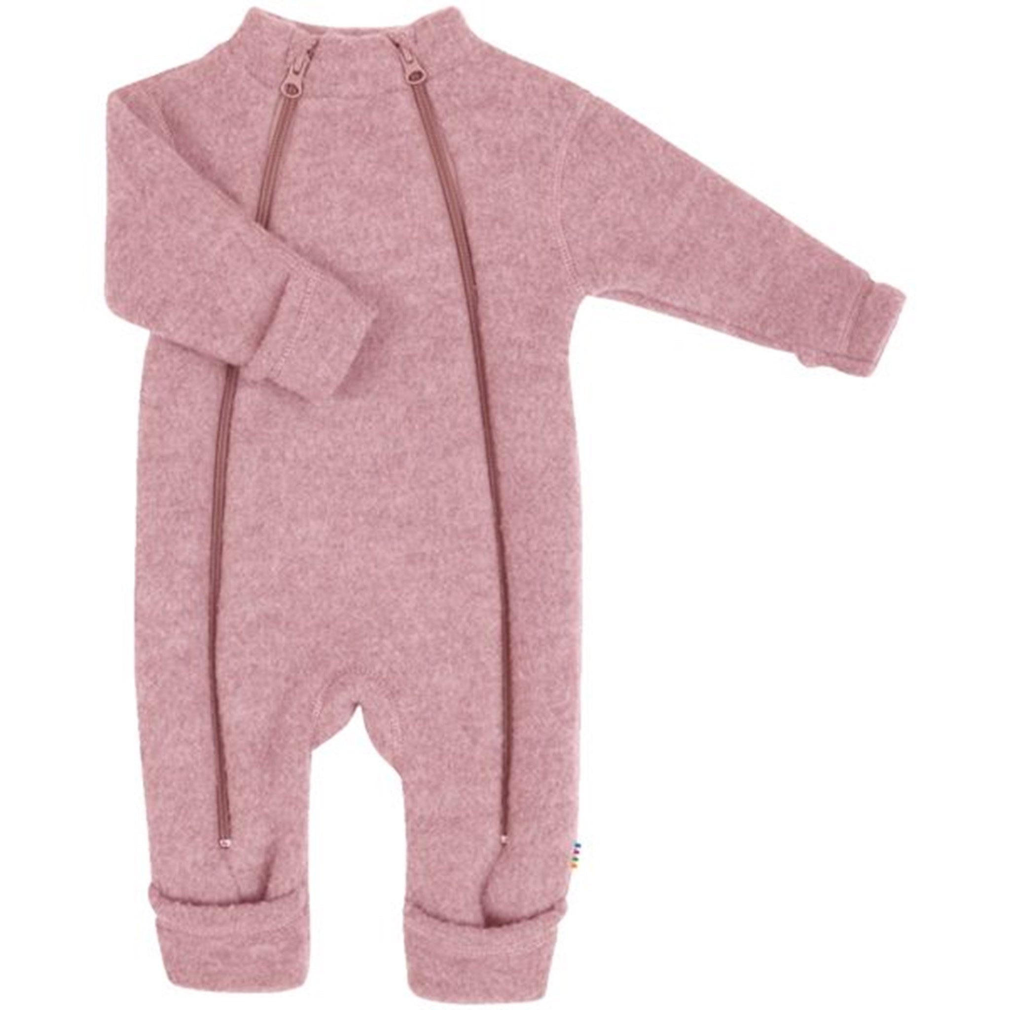 Joha Old Rose Wool Jumpsuit 2 in 1