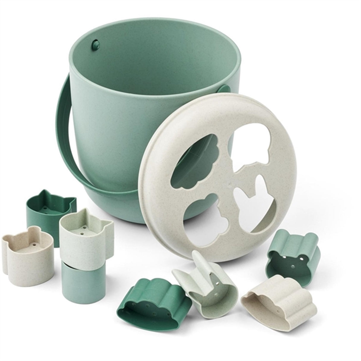 Liewood Jorn Beach Bucket Peppermint Multi Mix