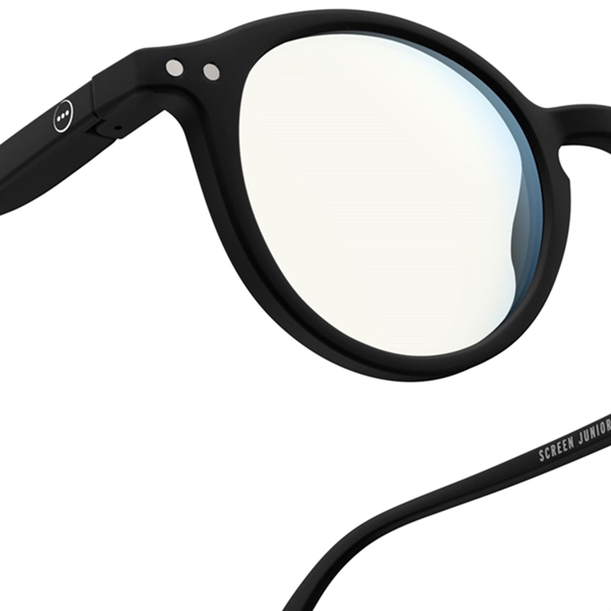 Izipizi Junior Screen Glasses #D Black Soft 0 3