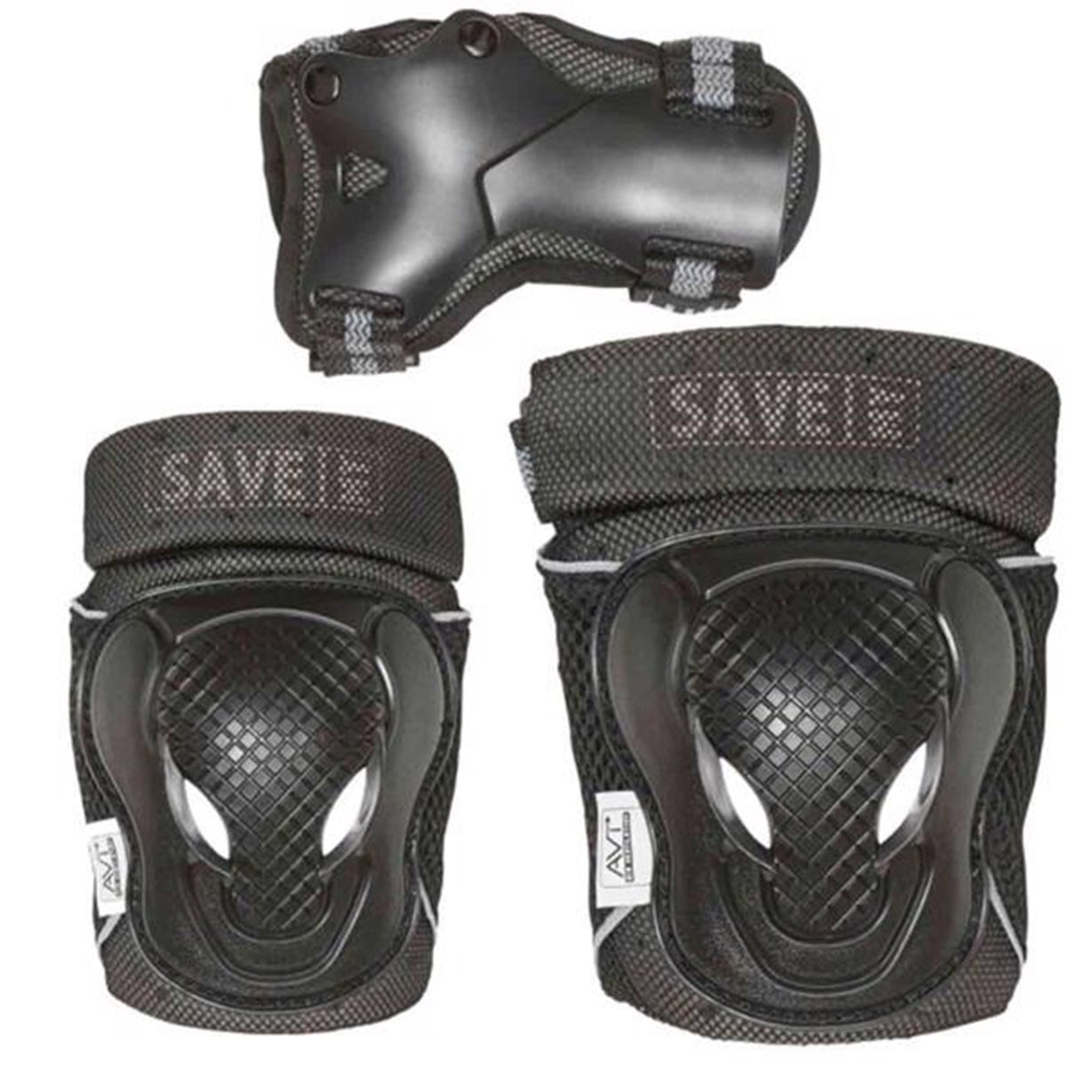 Street Surfing Save My Bone Protecting Set Black