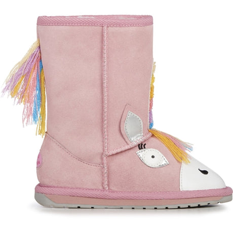 EMU Australia Magical Unicorn Boots Pale Pink 2