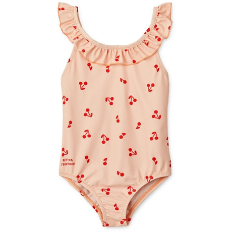 Liewood Kallie Swim Suit Cherries Apple Blossom