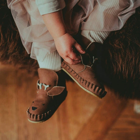 Donsje Baby Kapi Special Lining Stag Hazelnut Nubuck