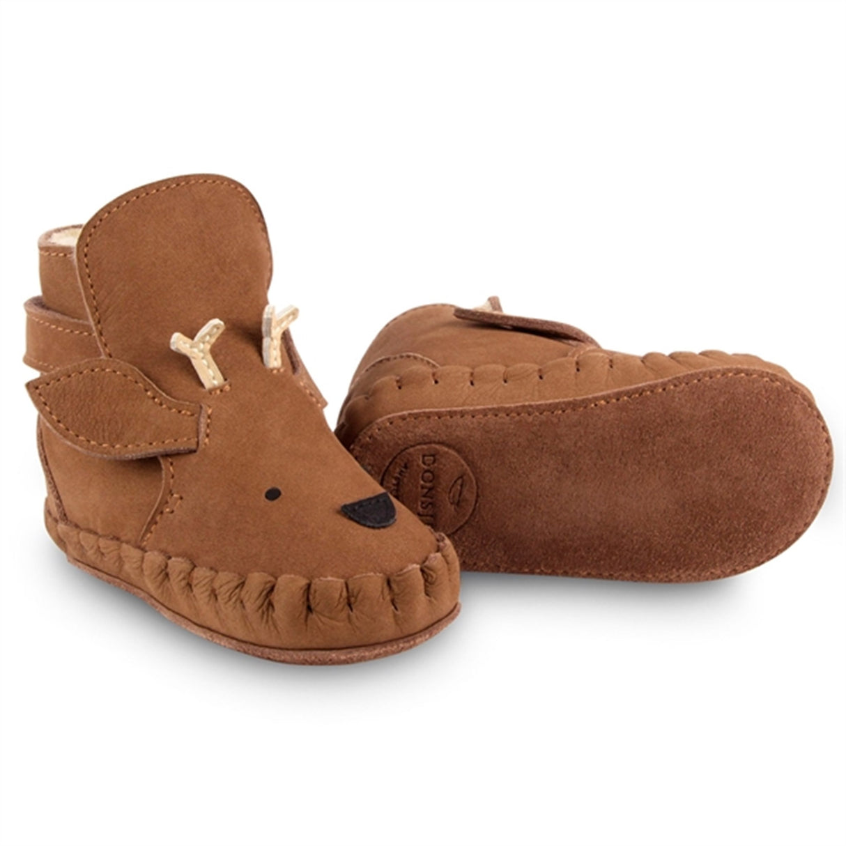 Donsje Baby Kapi Special Lining Stag Hazelnut Nubuck