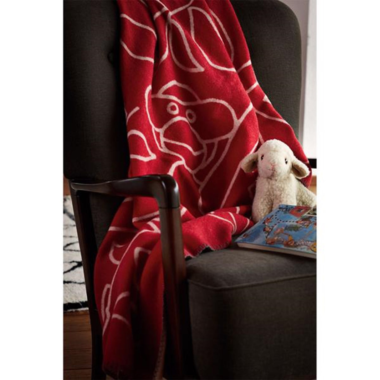 Kay Bojesen Blanket Red