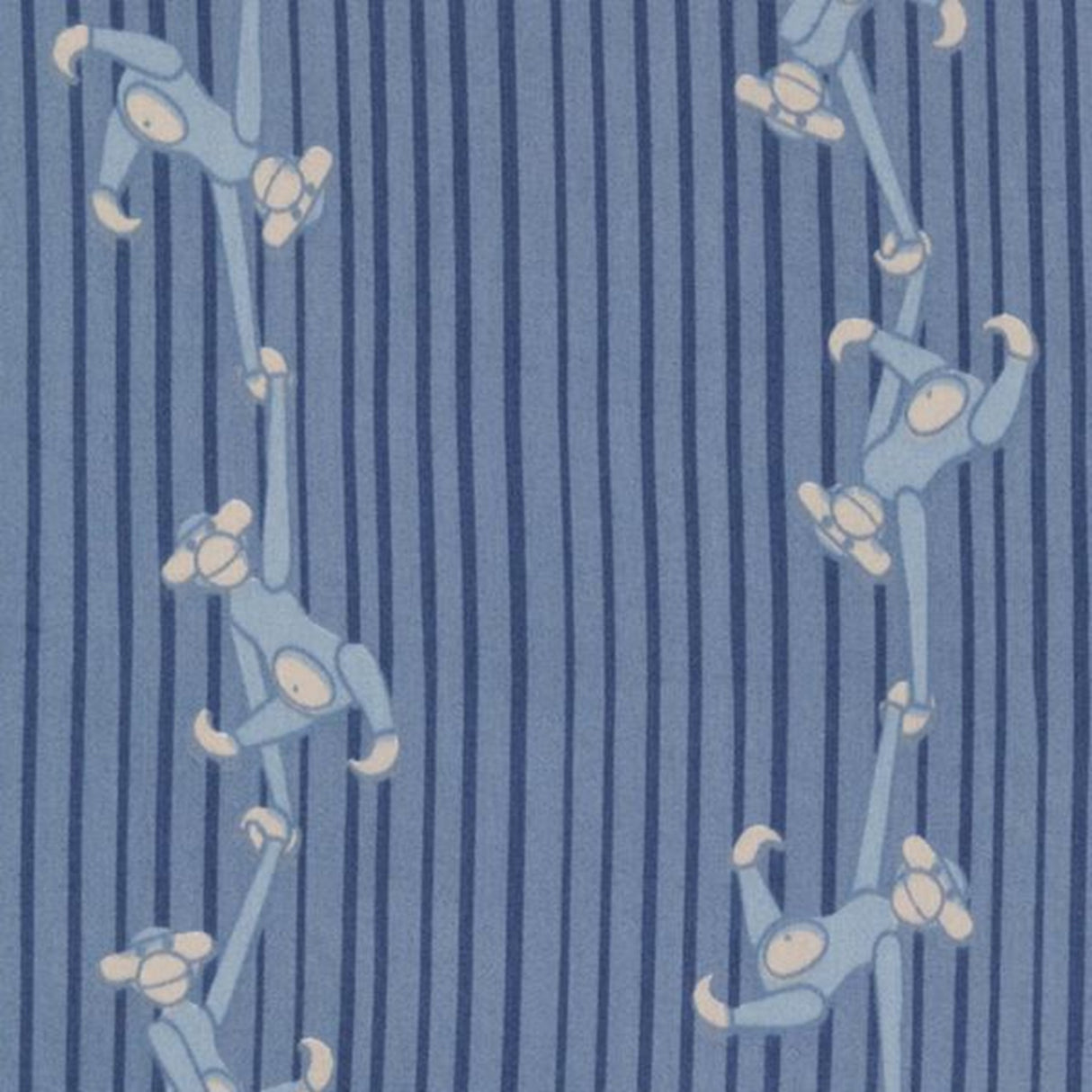 Kay Bojesen Baby Bedding Monkey Blue 5