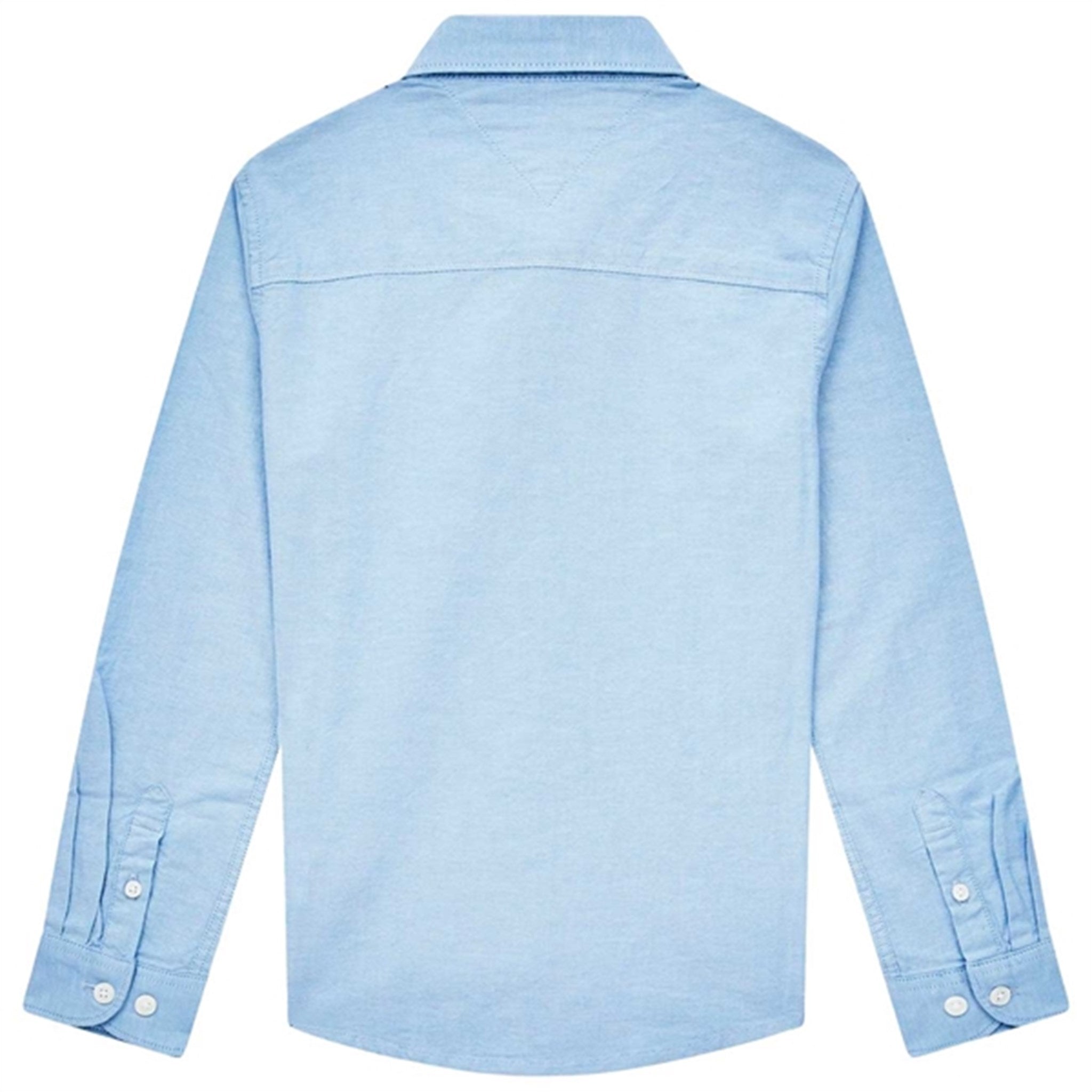 Tommy Hilfiger Boys Stretch Oxford Shirt Calm Blue 2