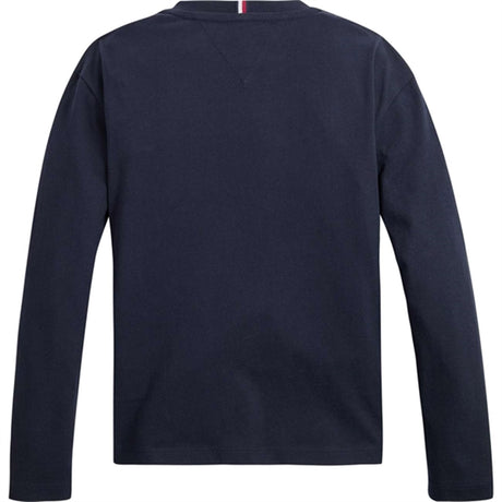 Tommy Hilfiger Cord Applique Tee L/S Desert Sky