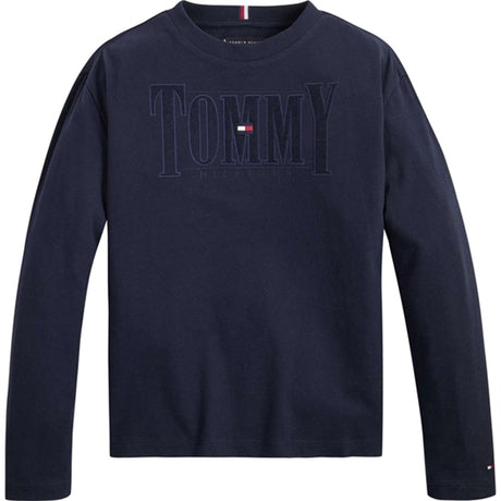 Tommy Hilfiger Cord Applique Tee L/S Desert Sky