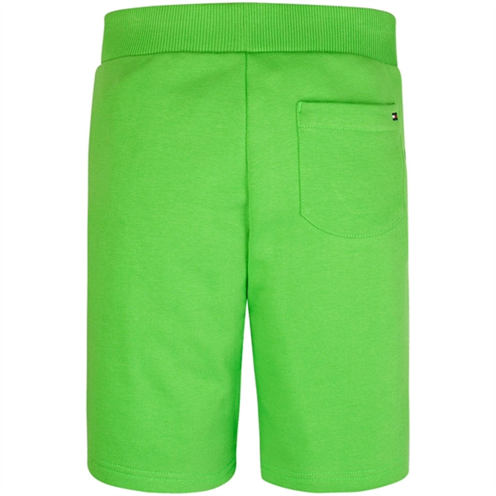 Tommy Hilfiger Logo Sweat Shorts Spring Lime 2