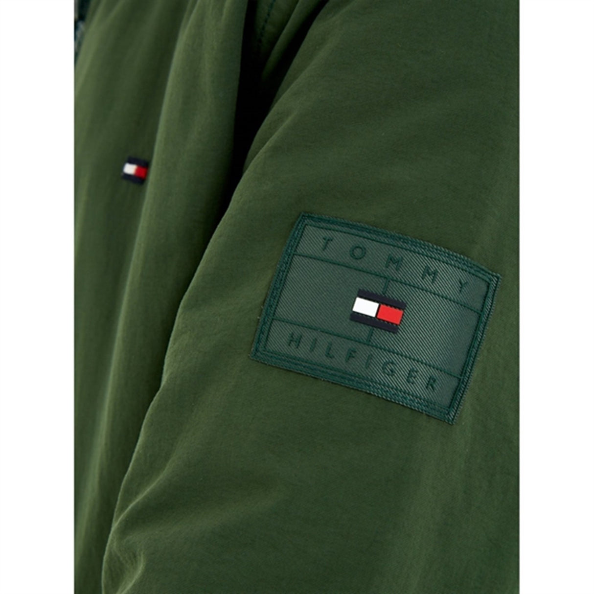 Tommy Hilfiger Essential Quilted Jacket Collegiate Green 6