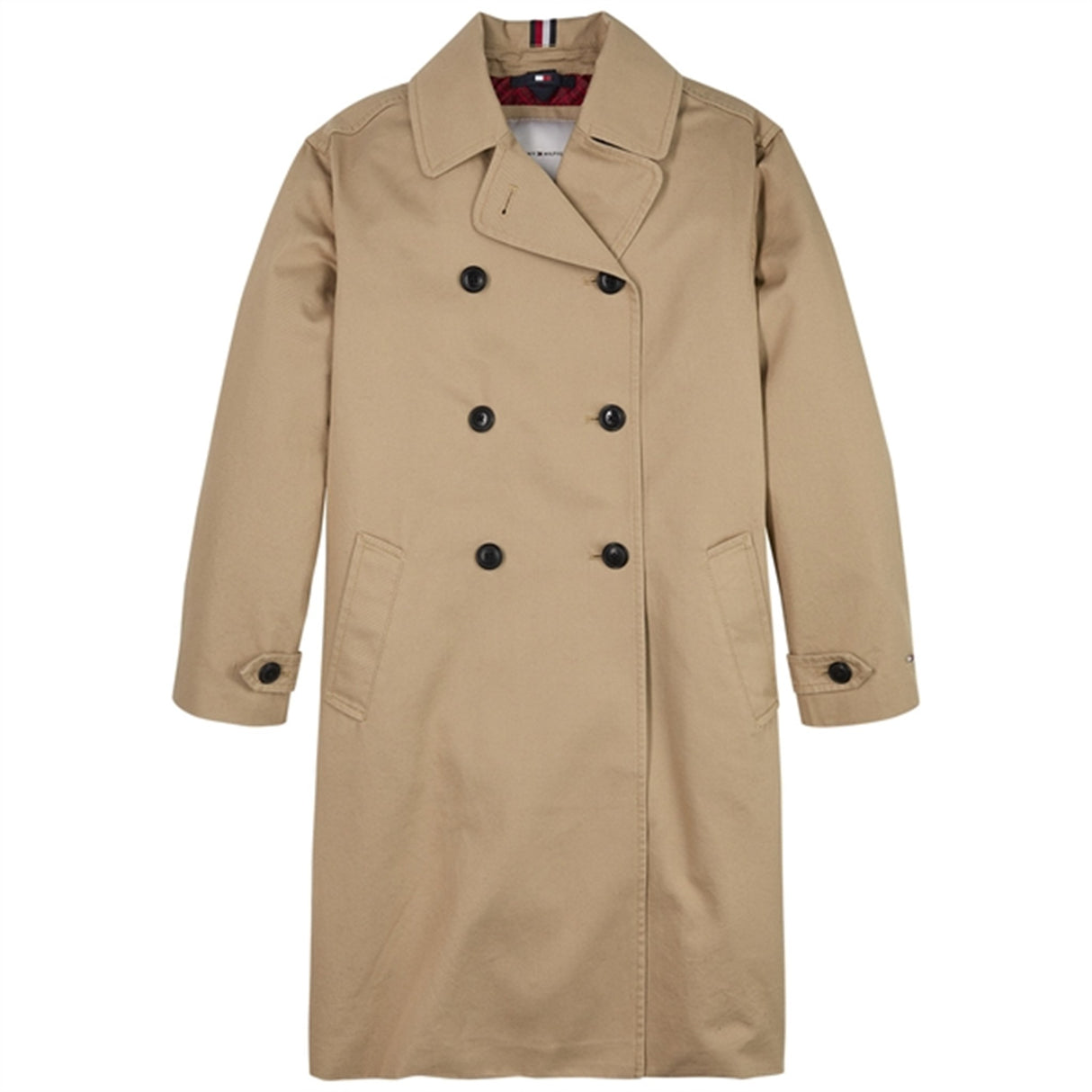 Tommy Hilfiger Monogram Releaxed Trench Coat Classic Khaki