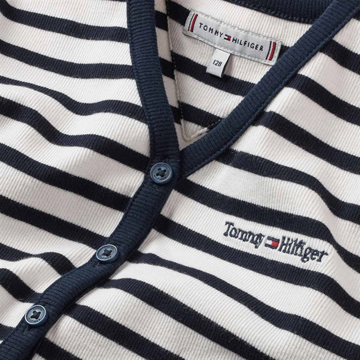 Tommy Hilfiger Tommy Graphic Stripe Rib Top Desert Sky Stripe 2