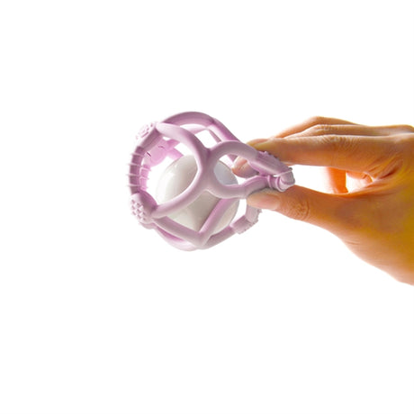 Kidsme Silicone Teething Ball Plum