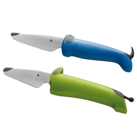 Kinderkitchen Knife Set Green/Blue