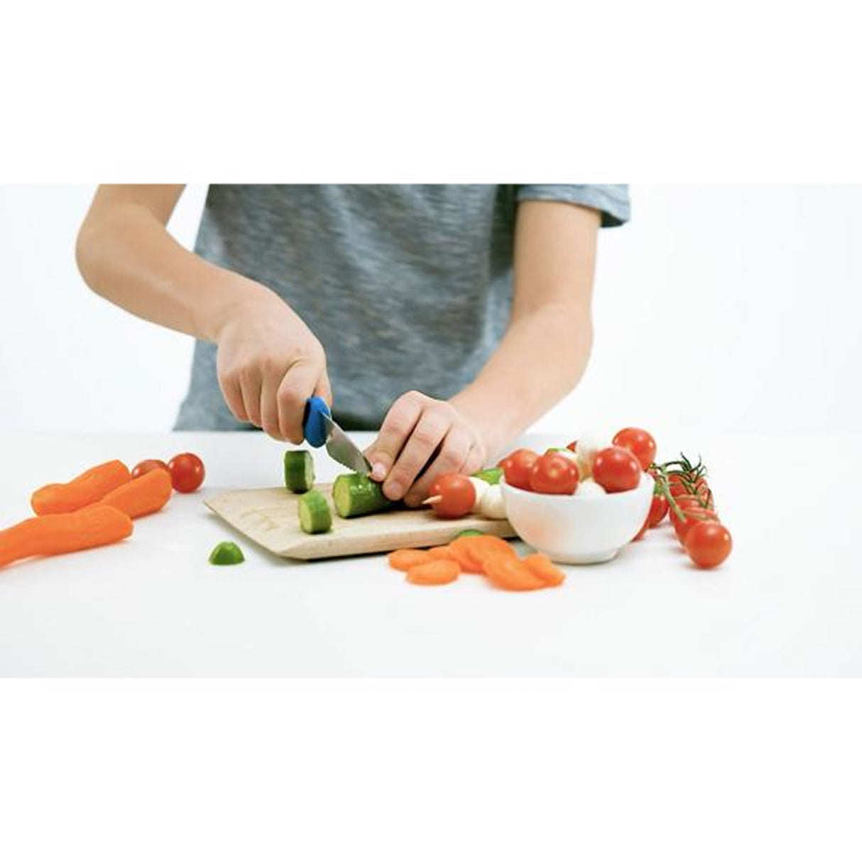 Kinderkitchen Knife Set Green/Blue 6