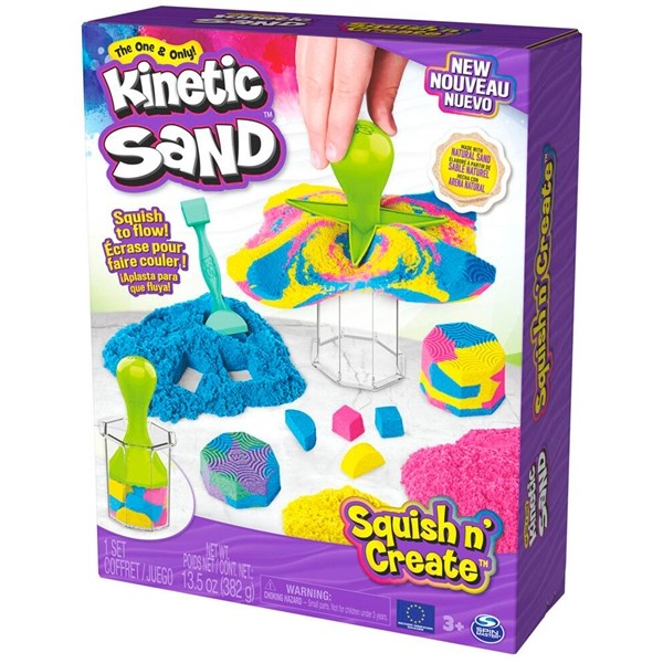 Kinetic Sand Squish N' Create